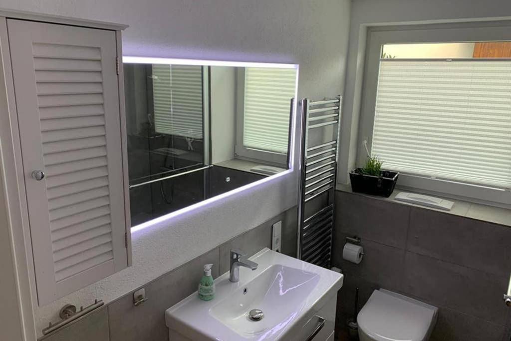 Schoene Wohnung Im Landhausstil Nahe Olpe Biggesee Esterno foto